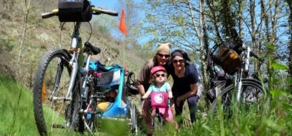 La Dolce Via en vélo (et draisienne) et en famille