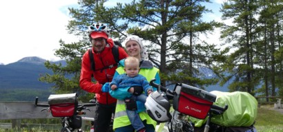 En famille et à vélo sur les pistes du Nouveau Monde : le projet fou d'Olivier, Adeline et Axel