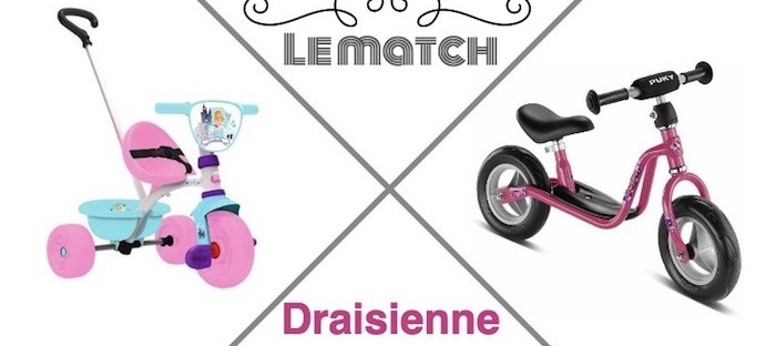 draisienne ou tricycle ?