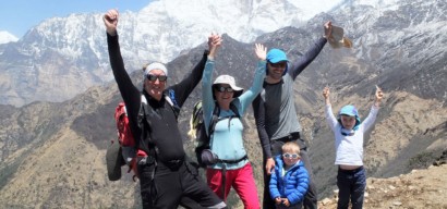 Trek en famille au Népal