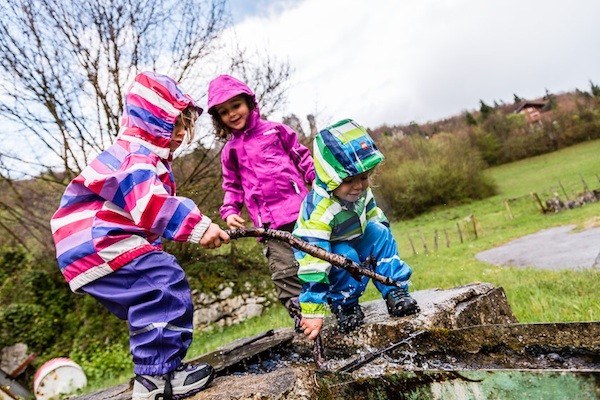 Vêtement pluie vélo enfant