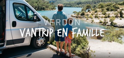 Les gorges du Verdon en famille, road trip en van entre lacs et activités natures