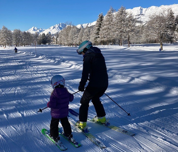 Faire découvrir le ski aux enfants