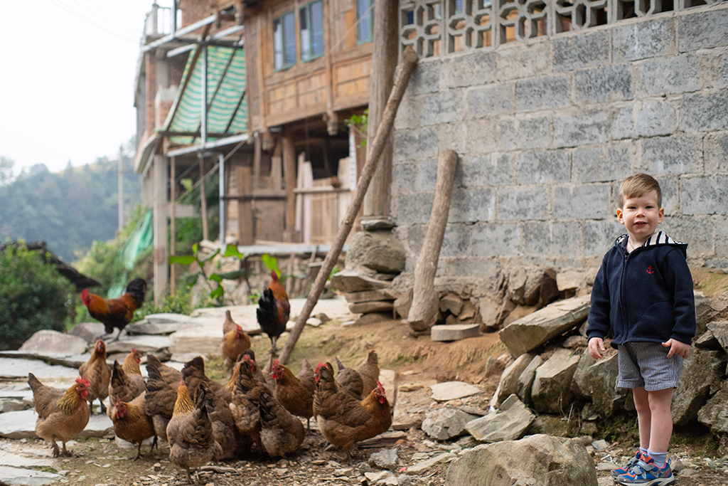 Village de Dazhai en Chine