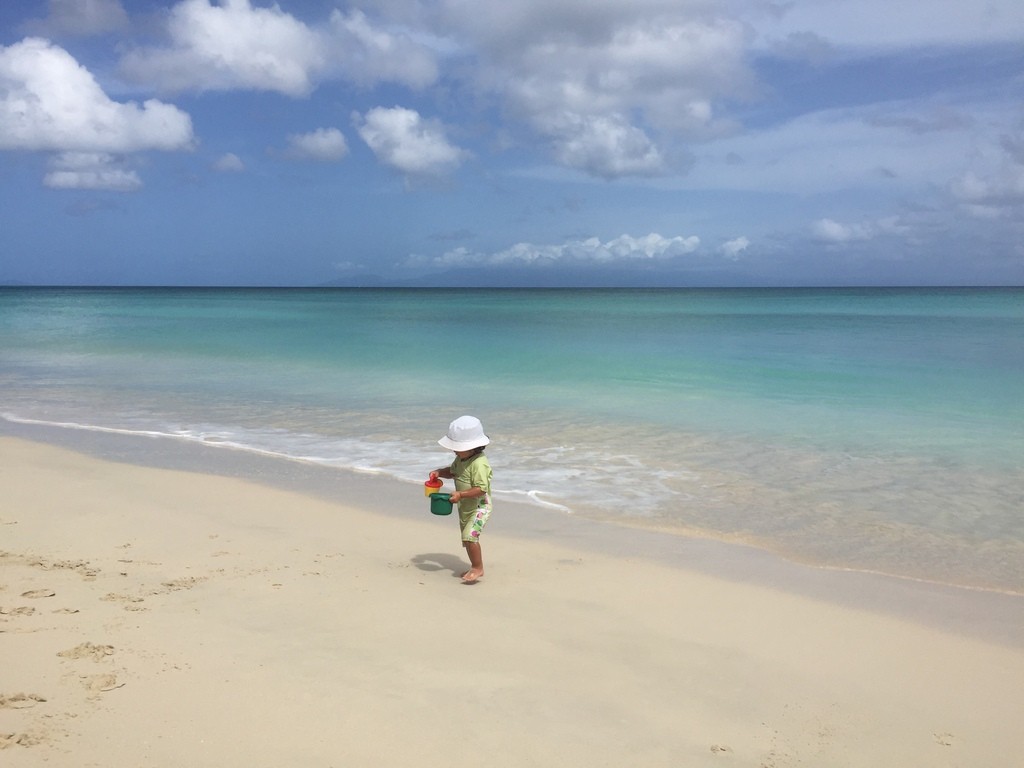 Guadeloupe avec bébé