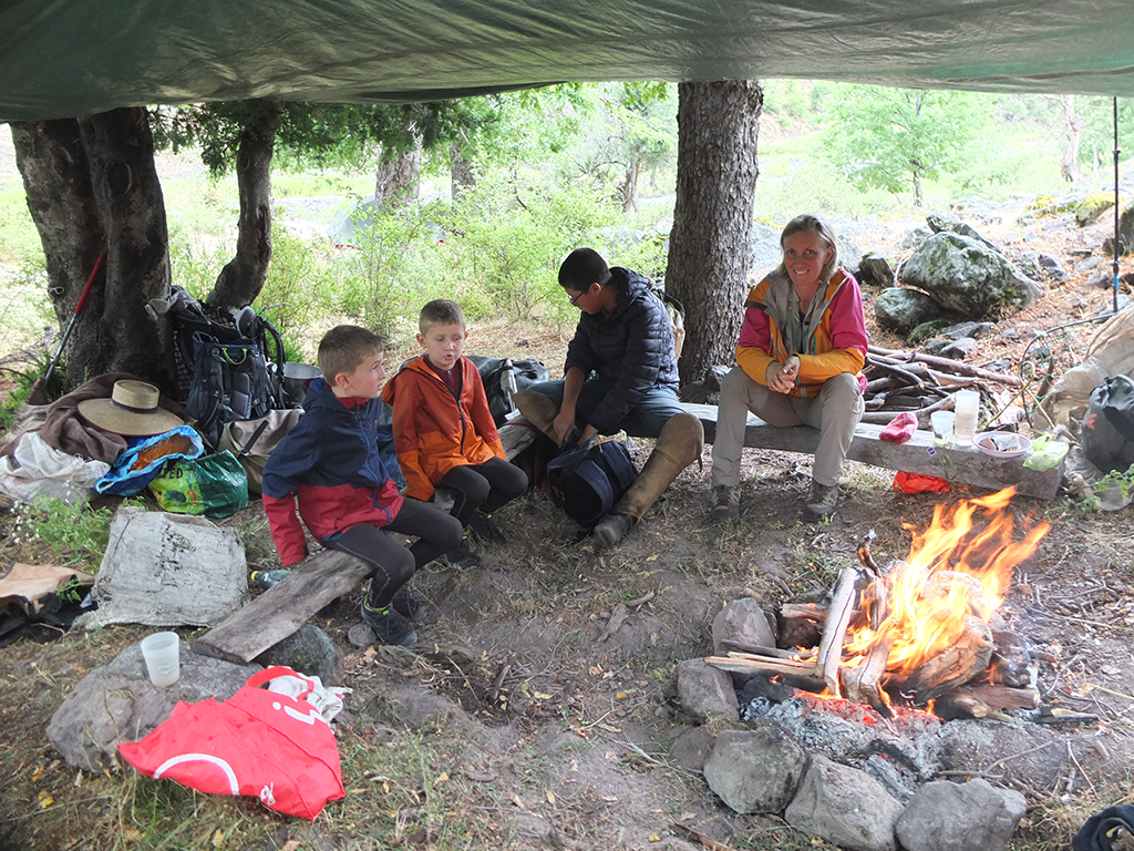 Trek à cheval au Chili en famille