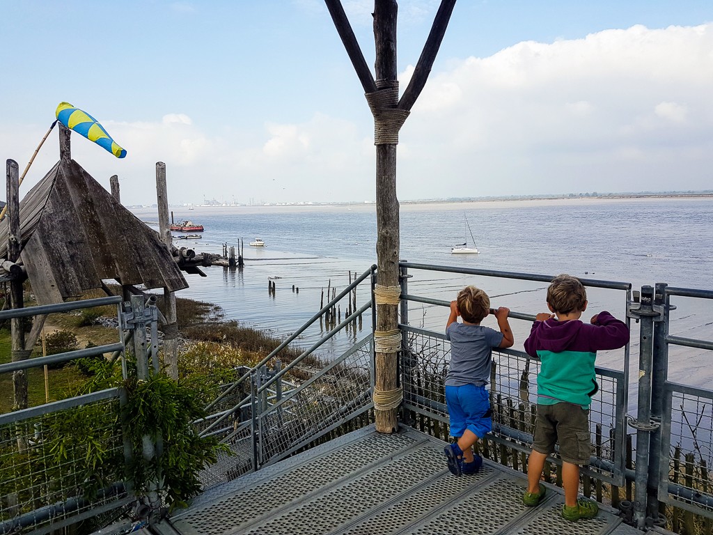 Vue sur l'estuaire de la Loire