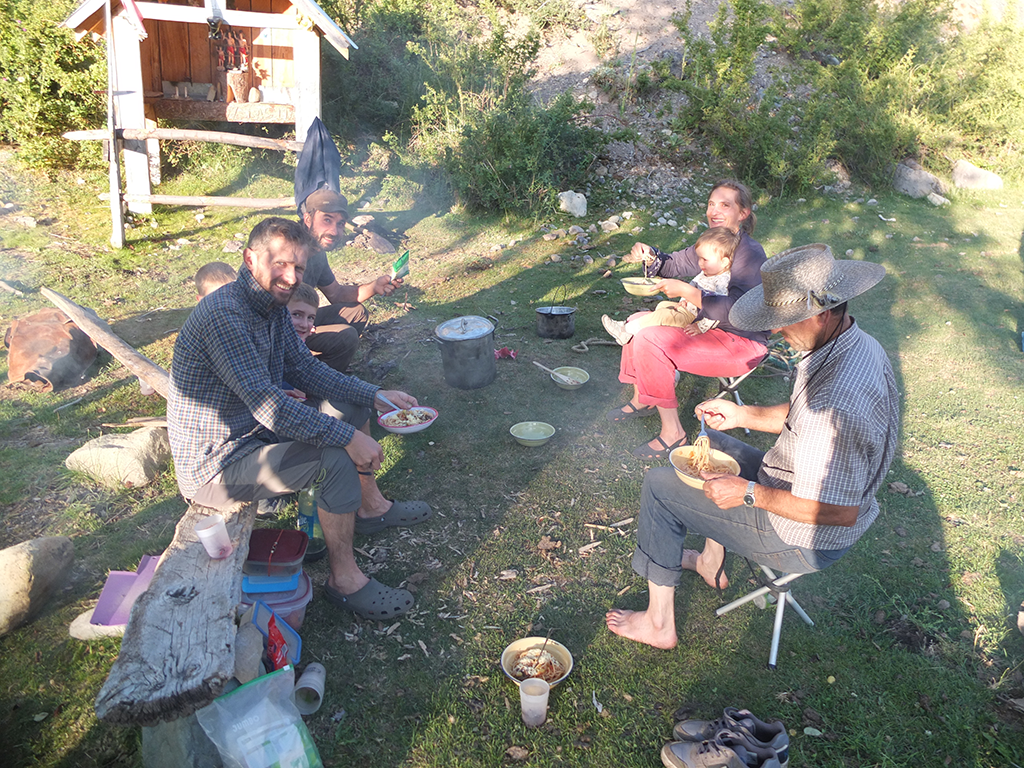 Trek à cheval au Chili en famille