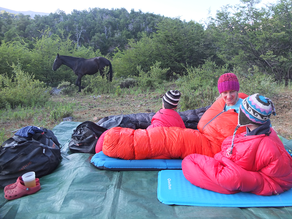 Trek à cheval au Chili en famille