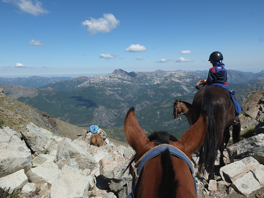 Trek à cheval au Chili en famille