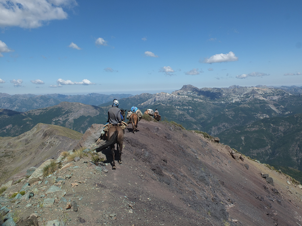 Trek à cheval au Chili en famille