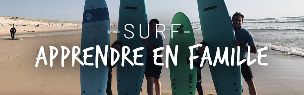 Des vacances surf en famille