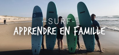 Des vacances surf en famille