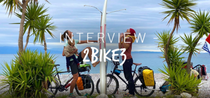 Interview de parents sur les routes du monde à vélo avec leur bébé