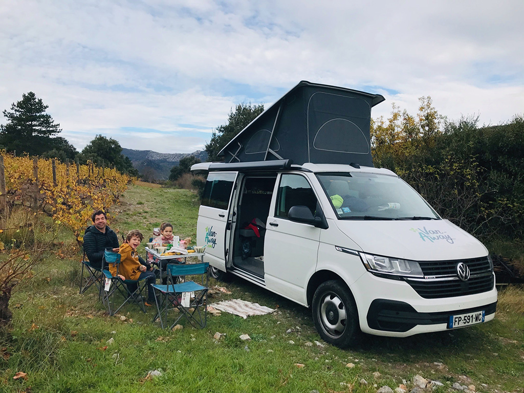 Roadtrip Van dans l’Aude en famille