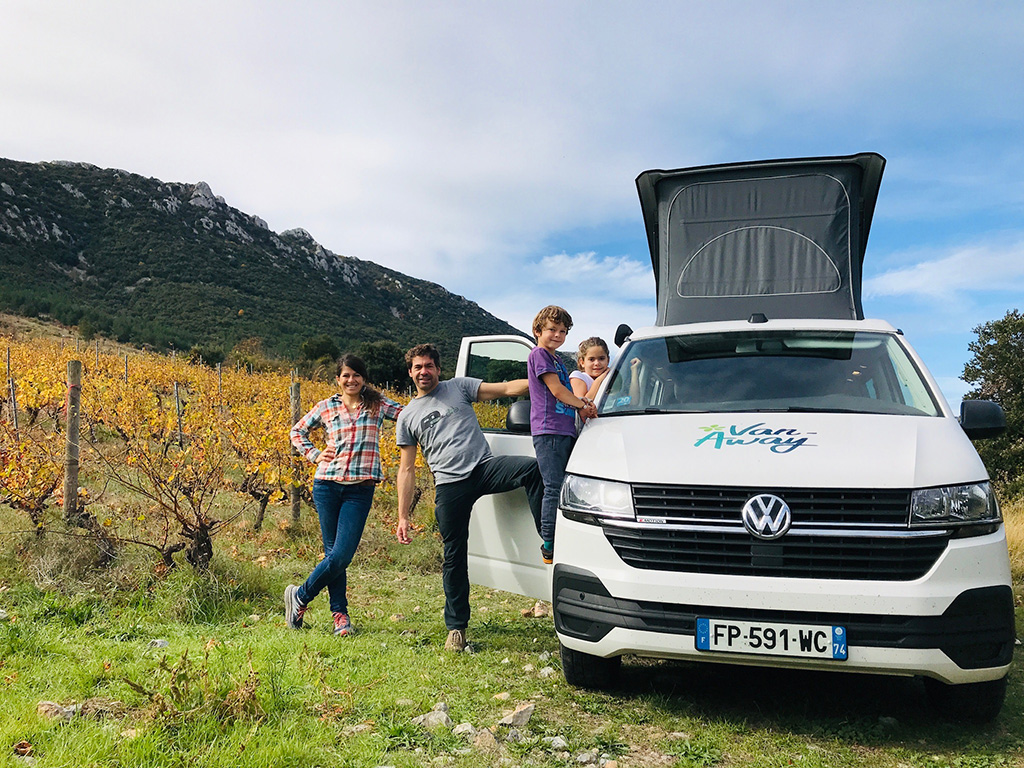 Roadtrip Van dans l’Aude en famille