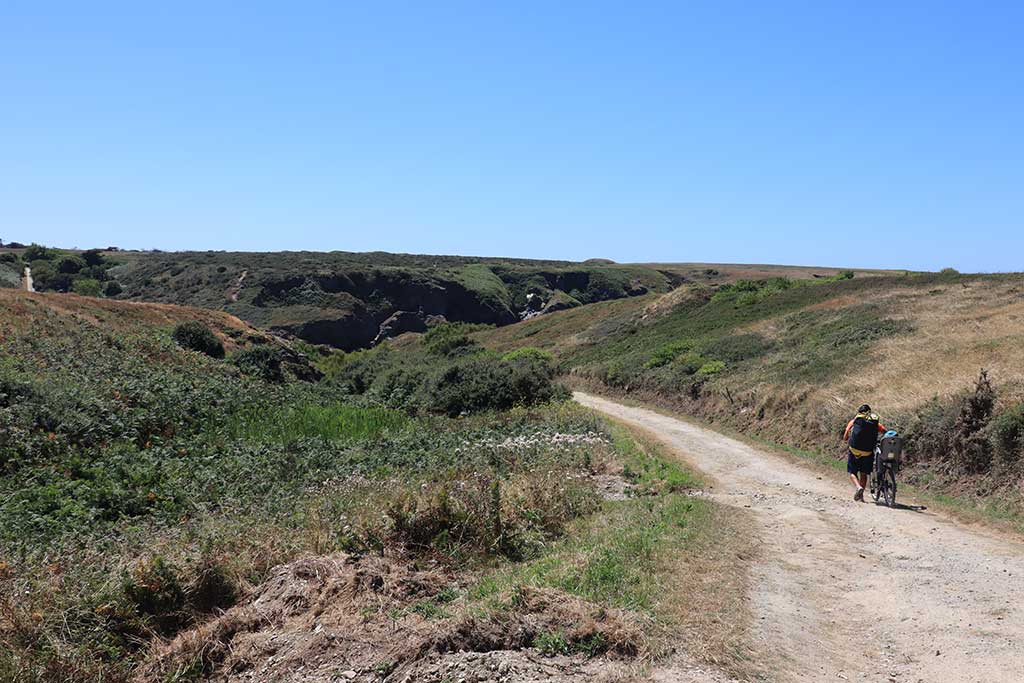 Belle île en Mer à vélo