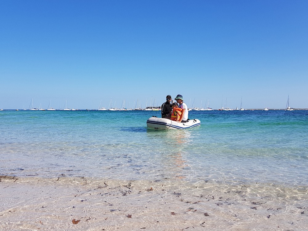 itinérance en Bretagne sud à bord d’un voilier