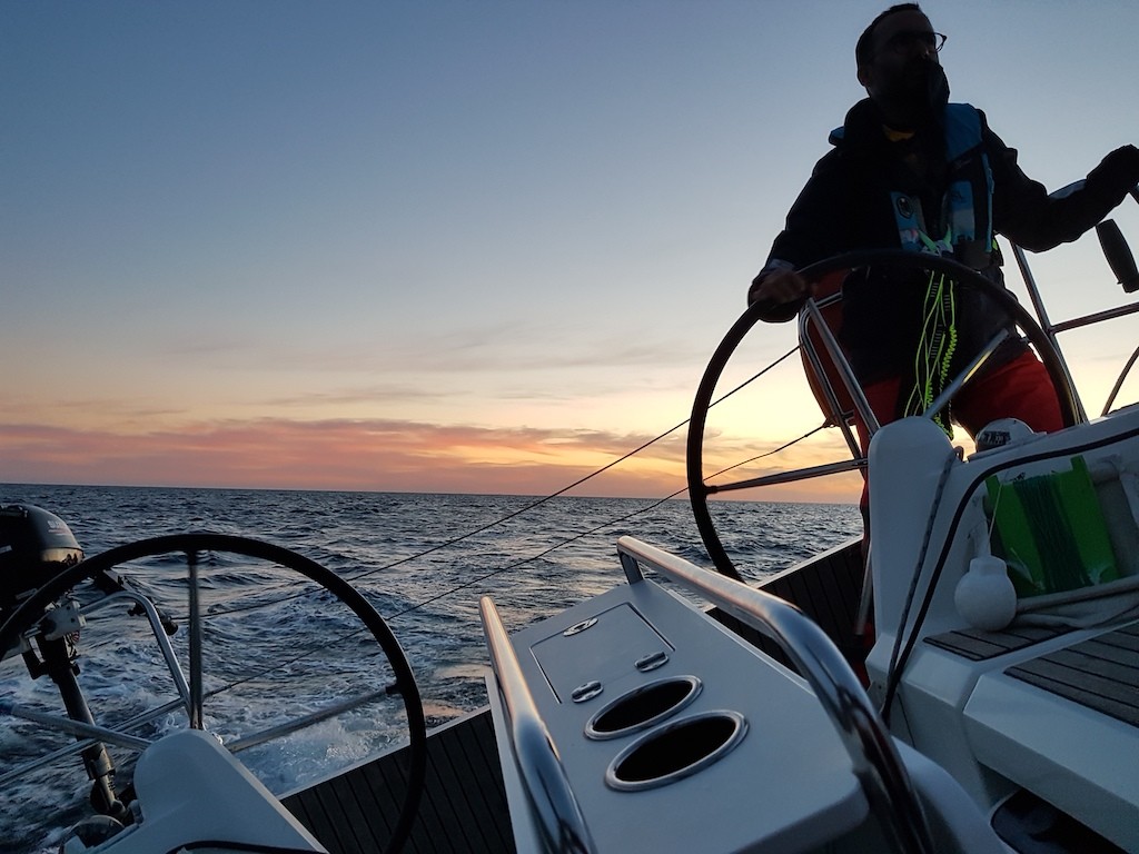 Bretagne sud à bord d’un voilier