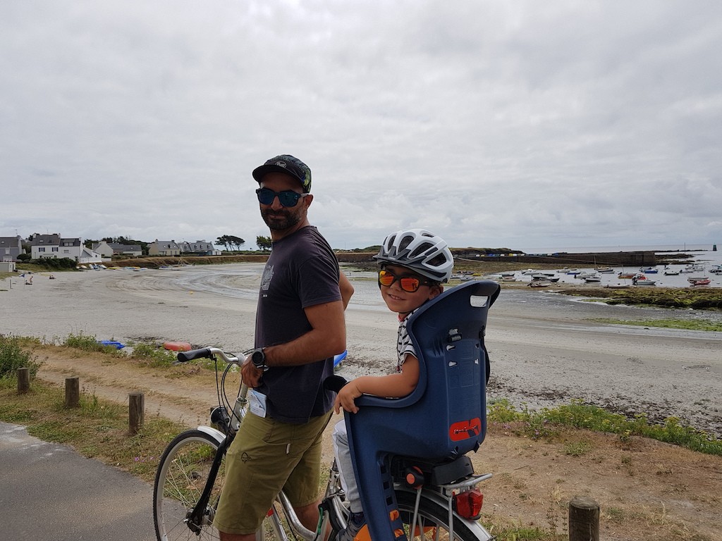 tour de l'île de croix à vélo