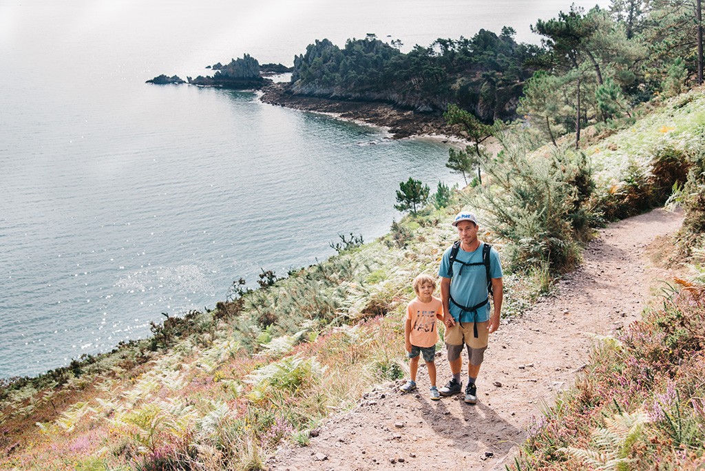 l'île vierge en  famille