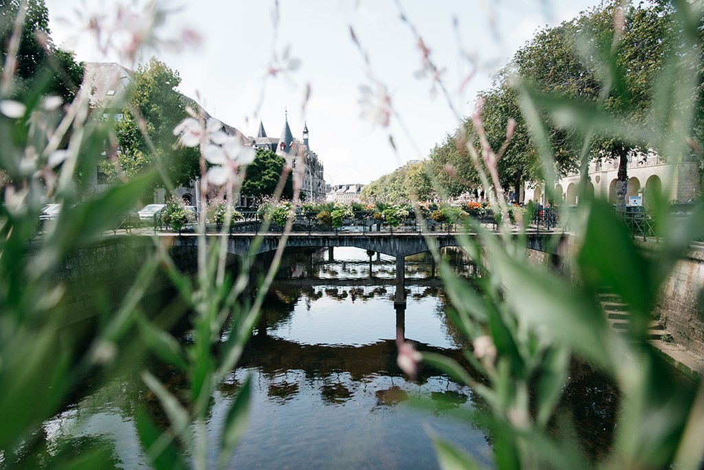 Le centre ville de Quimper 