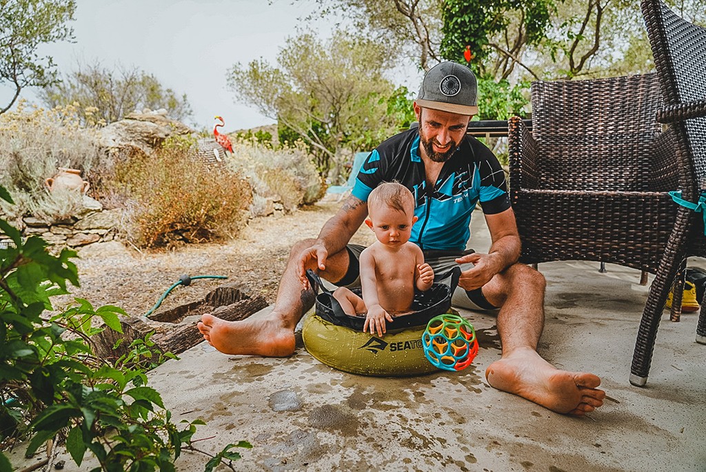 La corse à vélo en famille