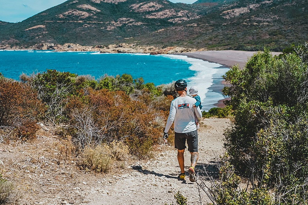 corse à vélo en famille