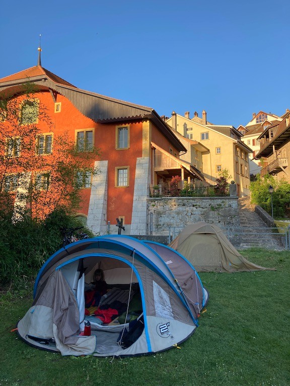 camping Erlach en suisse