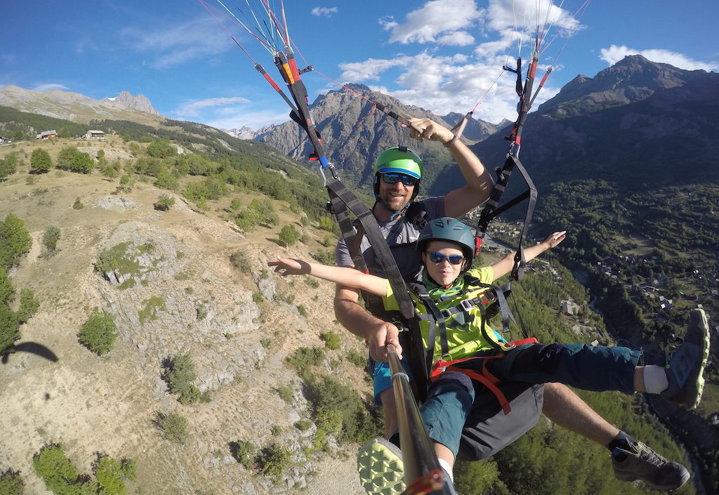 parapente à Vallouise