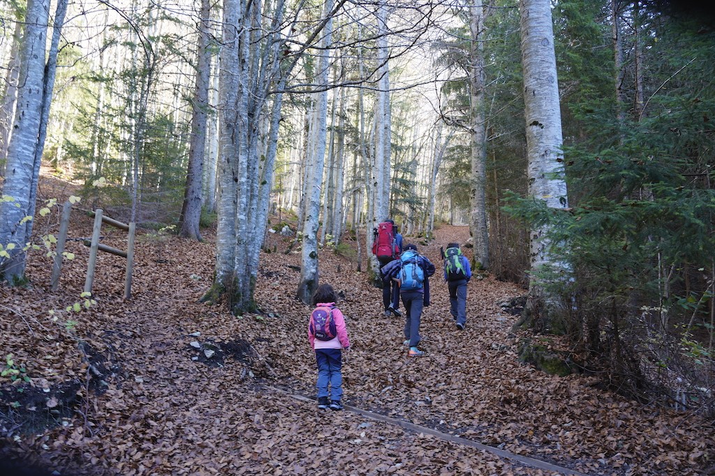 week-end d'automne en Chartreuse : hameau La Plagne