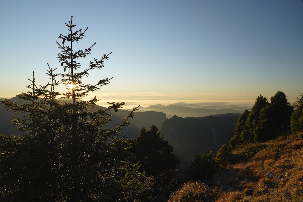 week-end d'automne en Chartreuse : sommet du Pinet