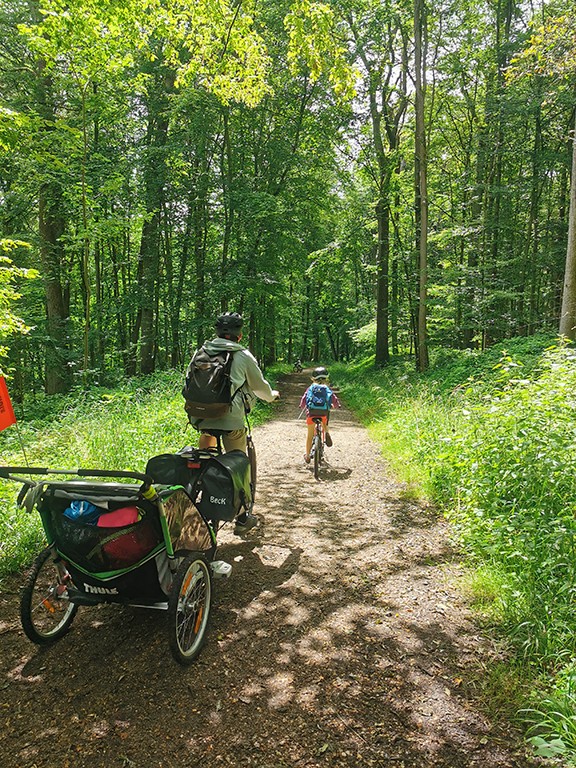 15 jours en famille sur la Véloscénie, en quête de Michel !