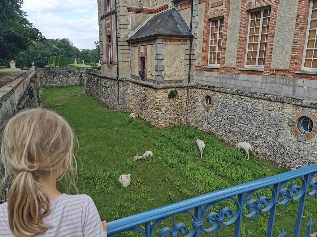 Véloscénie en famille : château de Breteuil 