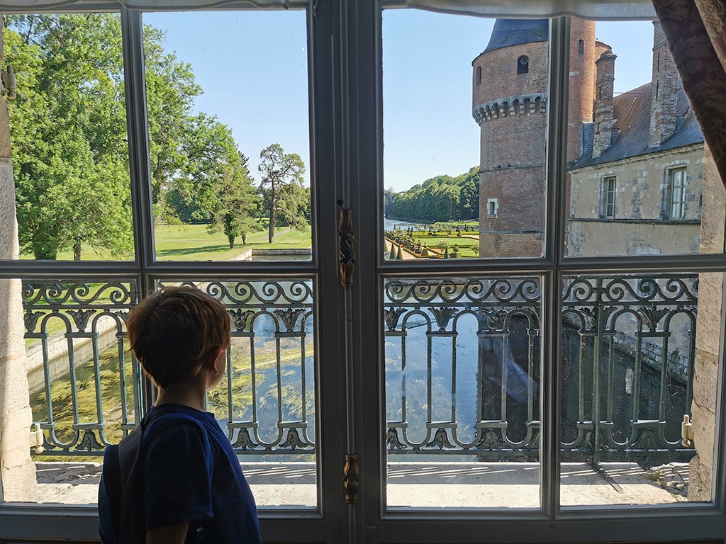 Véloscénie en famille : château de maintenon