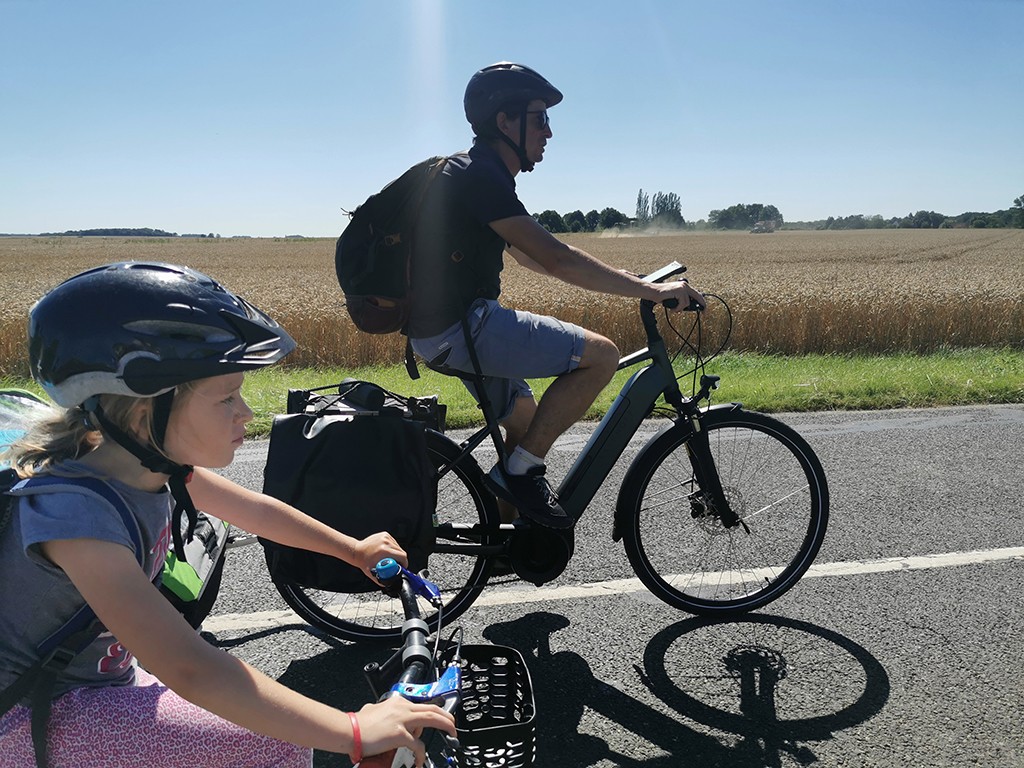 Véloscénie en famille : château de Maintenon 