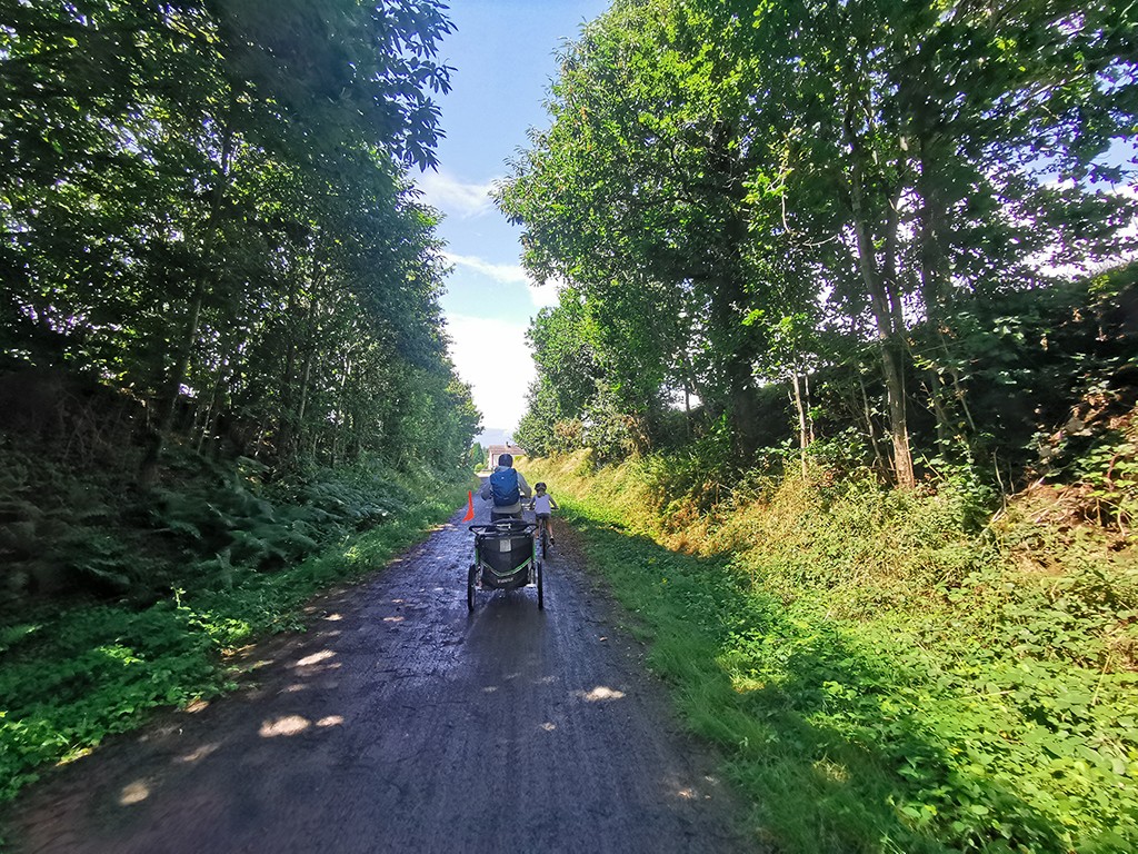 Véloscénie en famille :Barenton