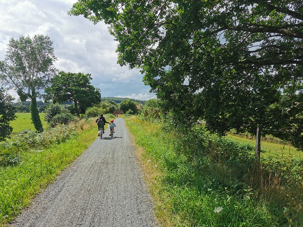 Véloscénie en famille voie verte