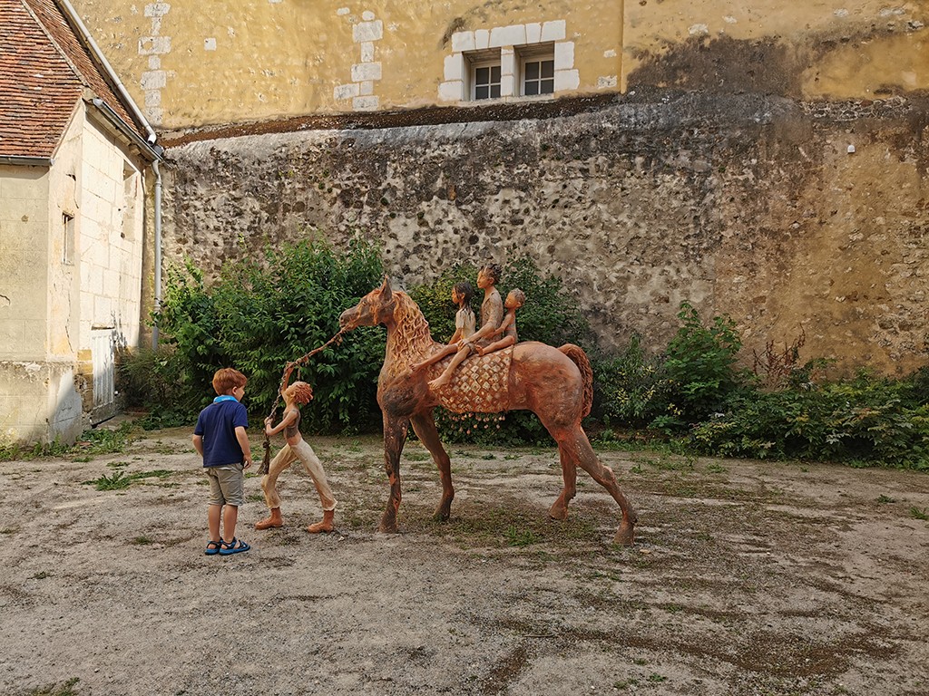 Véloscénie en famille : exposition Fanny Ferré