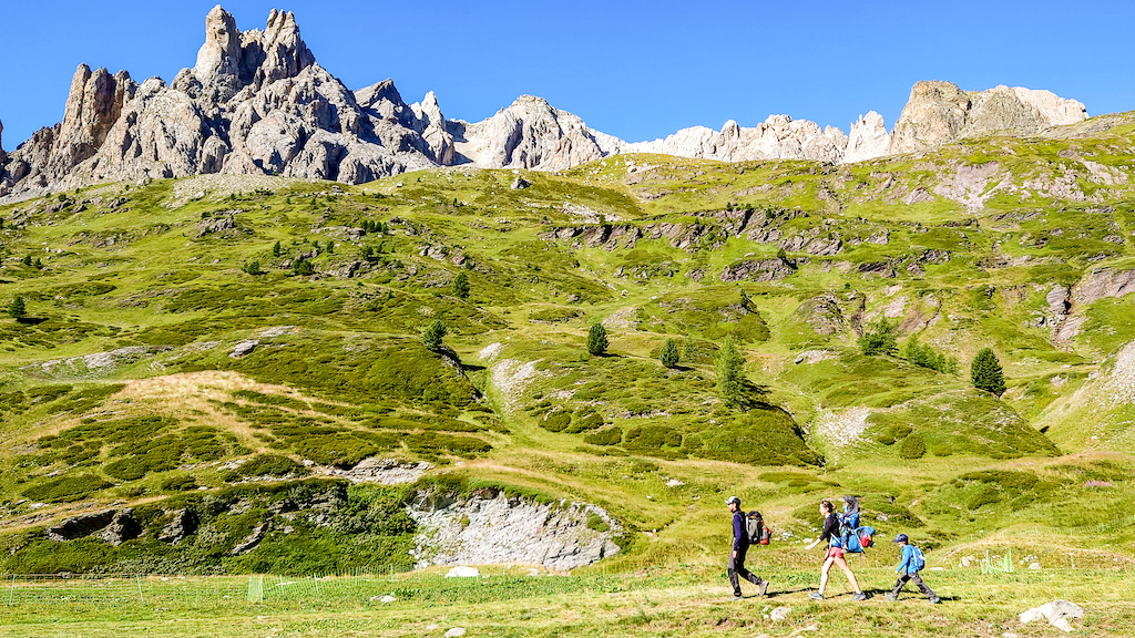 Massif du Thabor Hautes-Alpes en famille