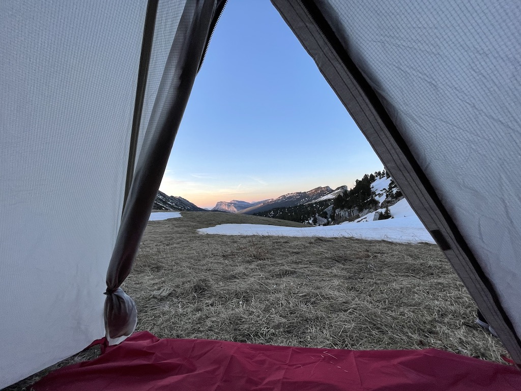 Traversée de la Chartreuse : bivouac