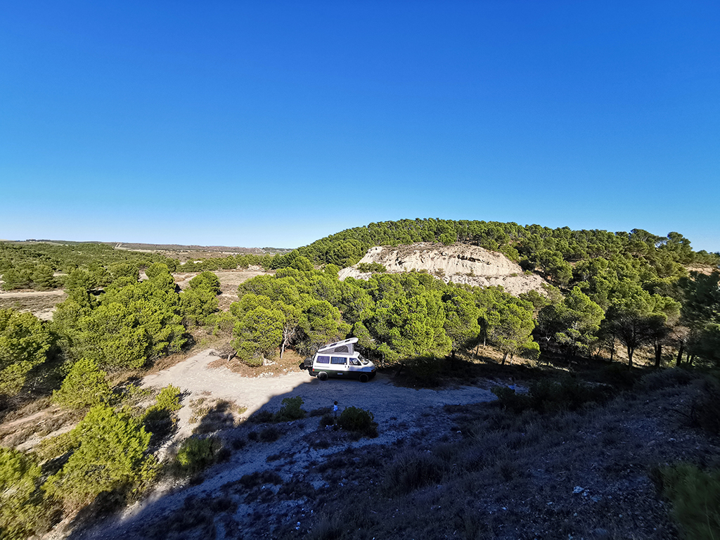 vanlife : désert de Las Bardenas Reales