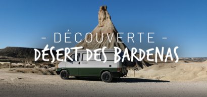 Sur la route du désert de Las Bardenas Reales