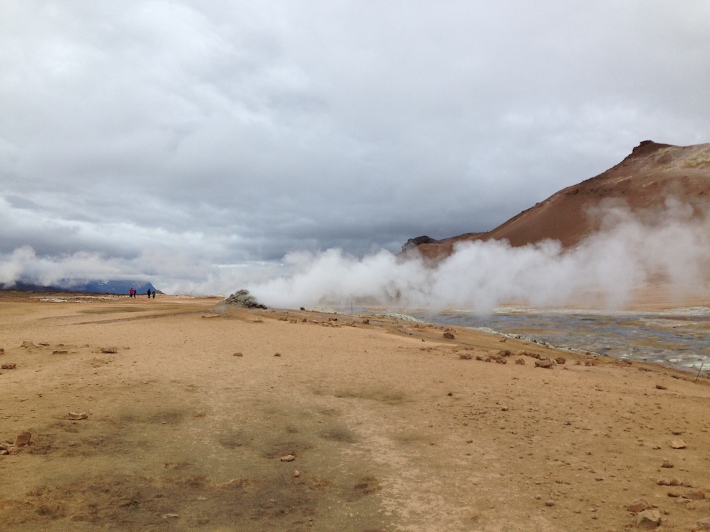 Hverir : Islande en famille