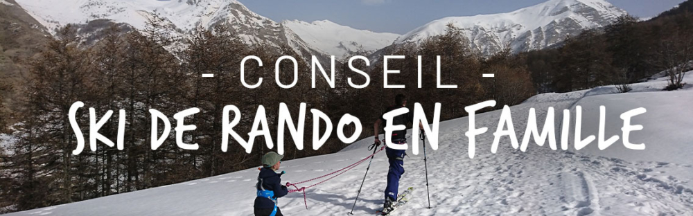 Faire du ski de rando avec les enfants