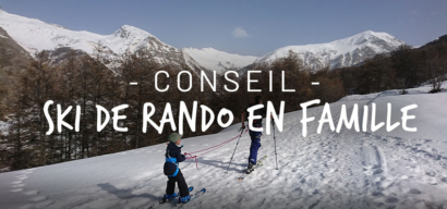 Faire du ski de rando avec les enfants