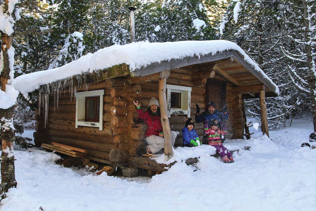 cabane en famille