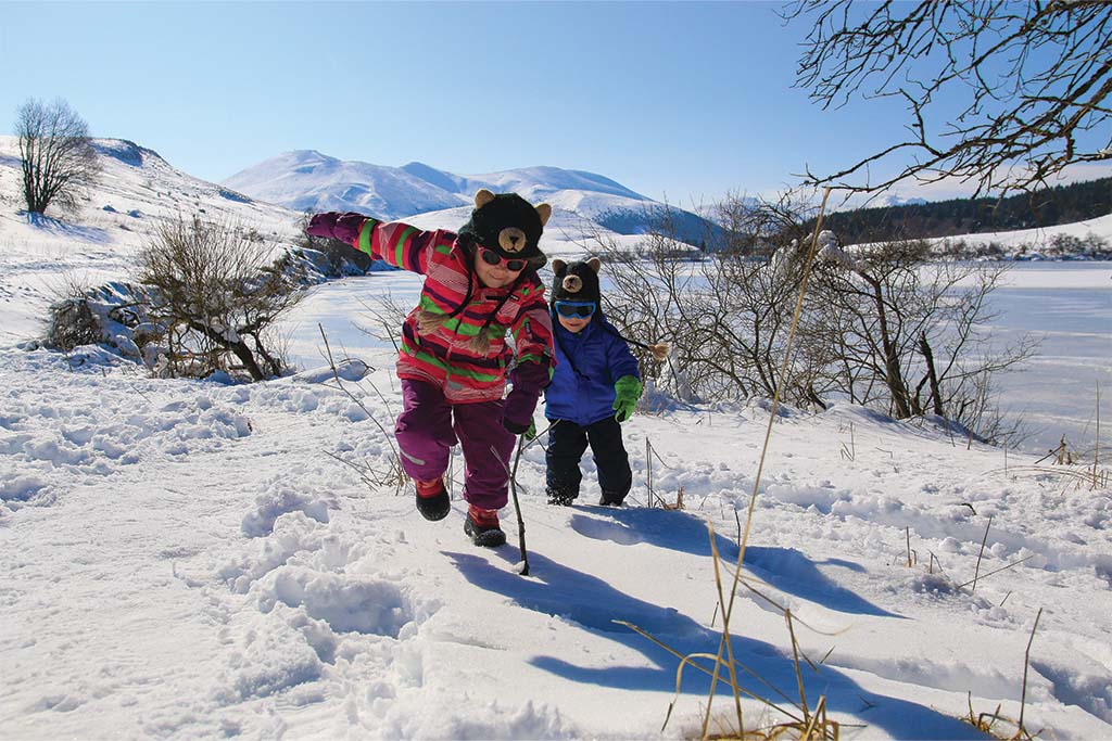 neige enfants