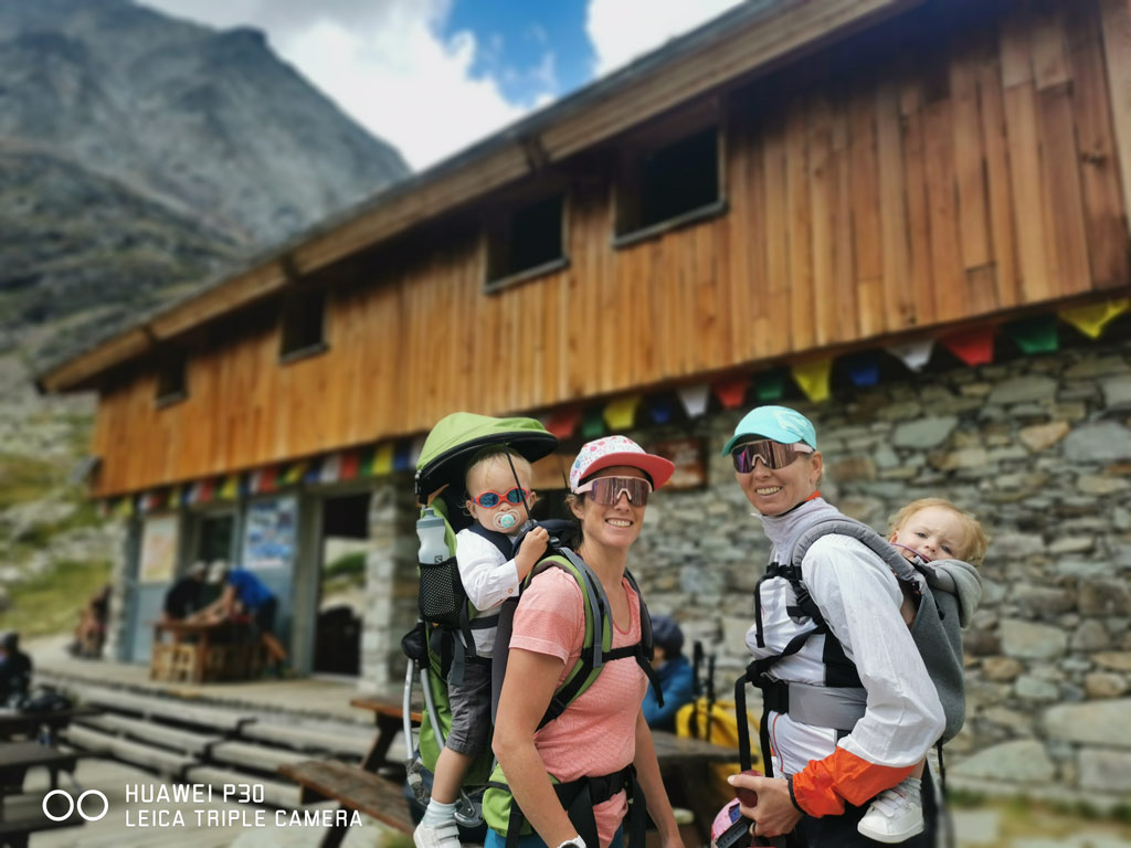 3 randos Savoie tout-petit Refuge Aussois Famille