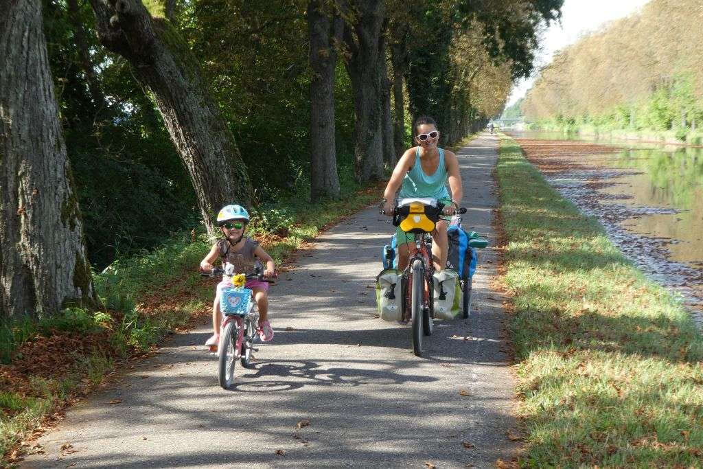 Tour Alsace vélo Canal Rhin